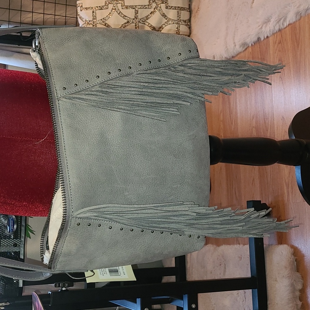 NWT Lucky Brand Aspen Fringe Crossbody